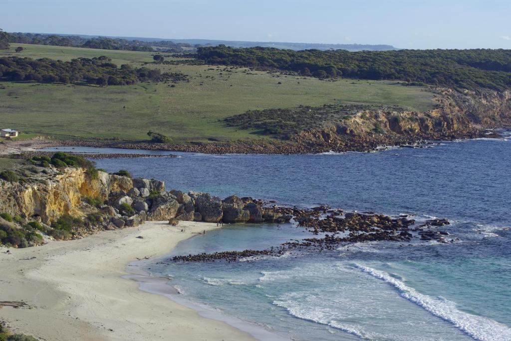 Waves & Wildlife Cottages Kangaroo Island Stokes Bay Eksteriør billede